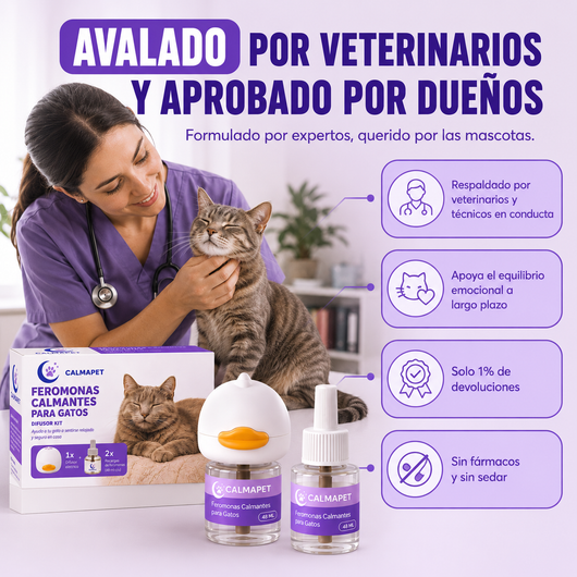 Kit difusor calmante para gatos - CalmaPet®