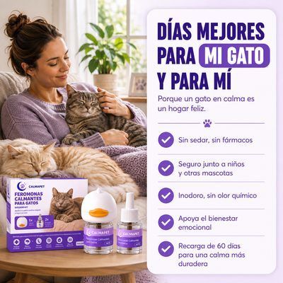 Kit difusor calmante para gatos - CalmaPet®