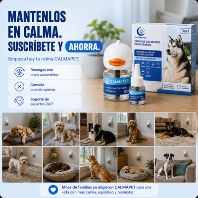 Kit difusor calmante para perros - CalmaPet®